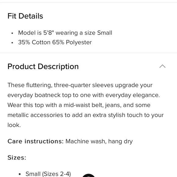 Flutter sleeve boatneck lightweight sweater - Picture 5 of 5